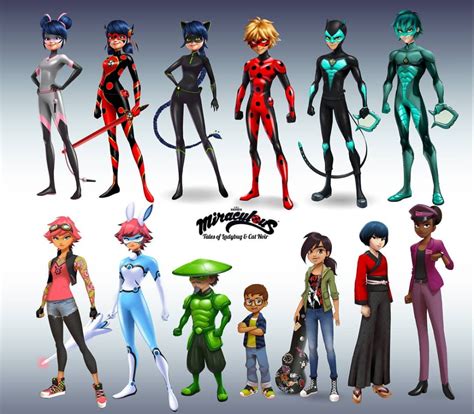 imagenes de todos los miraculous de ladybug|miraculous ladybug anime.